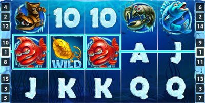 Screenshot med Wild-symbol